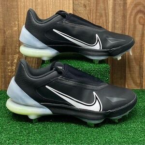 Nike CZ5915-010 Force Zoom Trout 8 Pro Metal Baseball Cleats Black Mens SZ 7